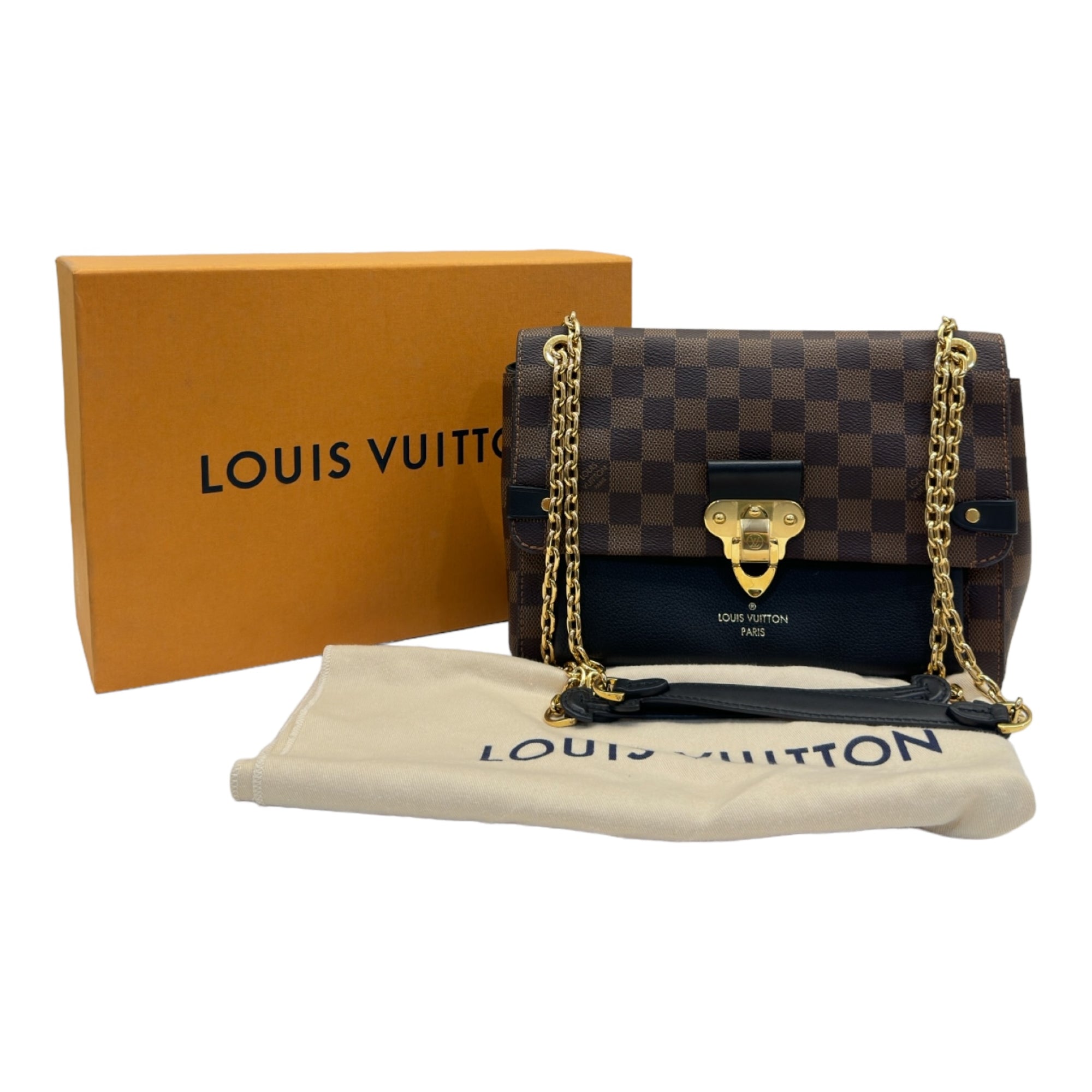 LOUIS VUITTON Damier Ebene Vavin PM bag