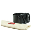 Garavani Leather Black Belt