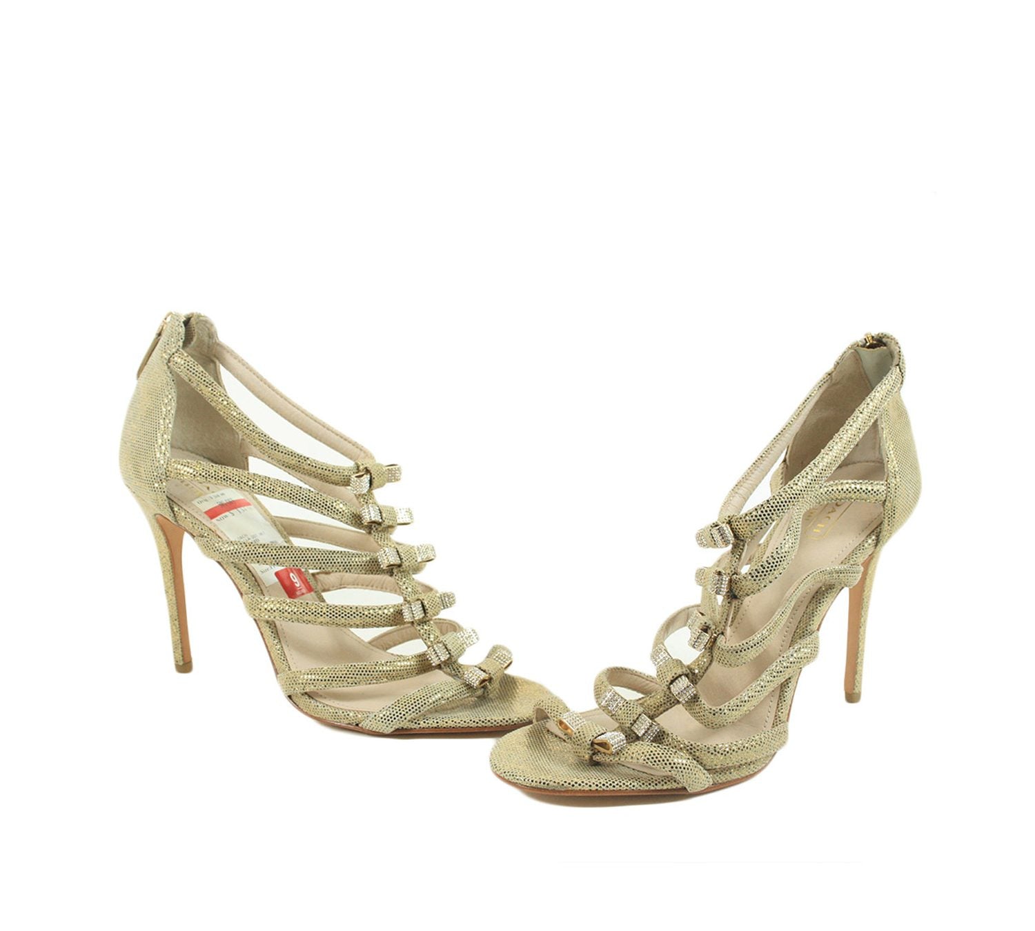 Coach Golden Heels Size-9B