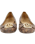 Sally Snake Skin Ballerina