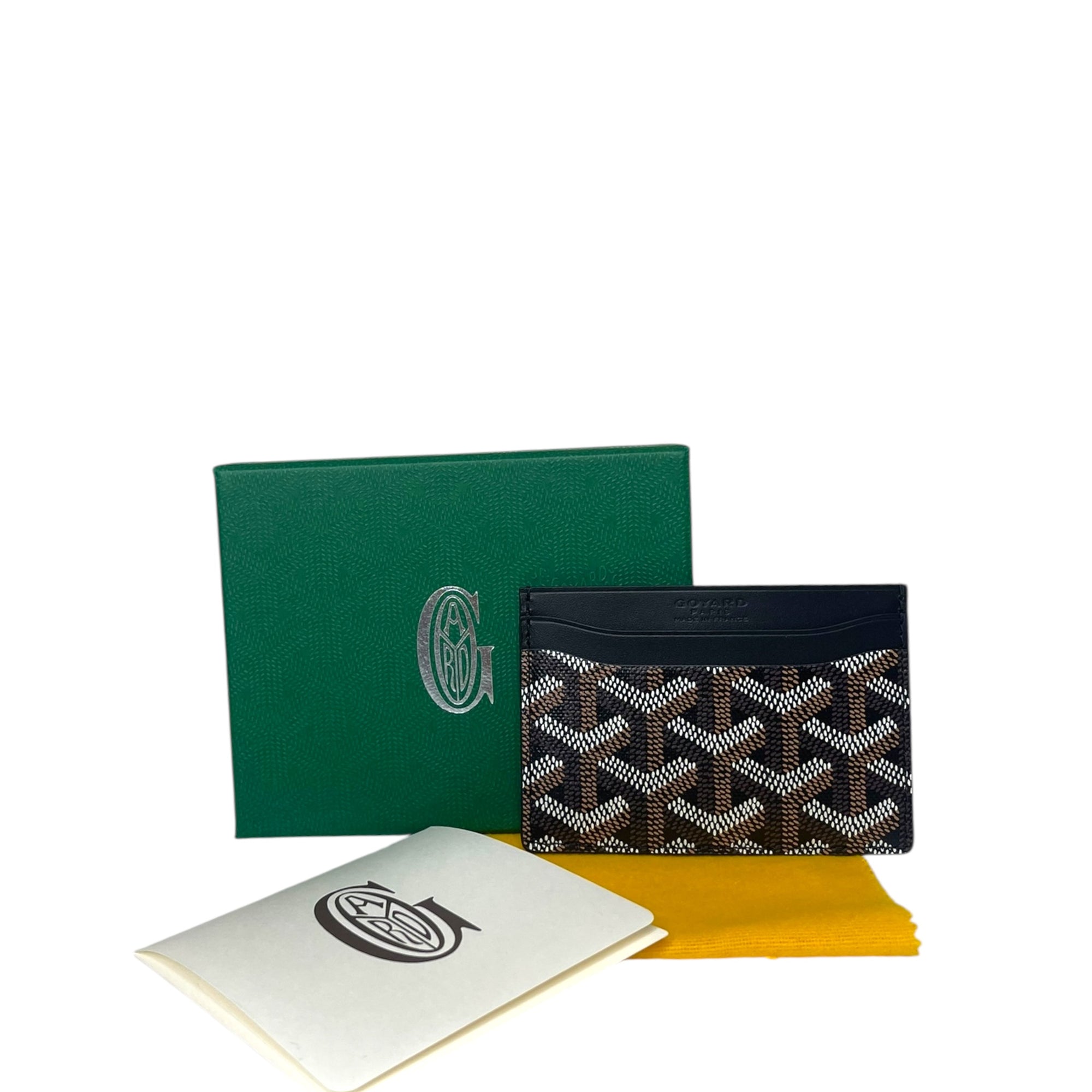 Goyard Saint Sulpice Card Wallet Black