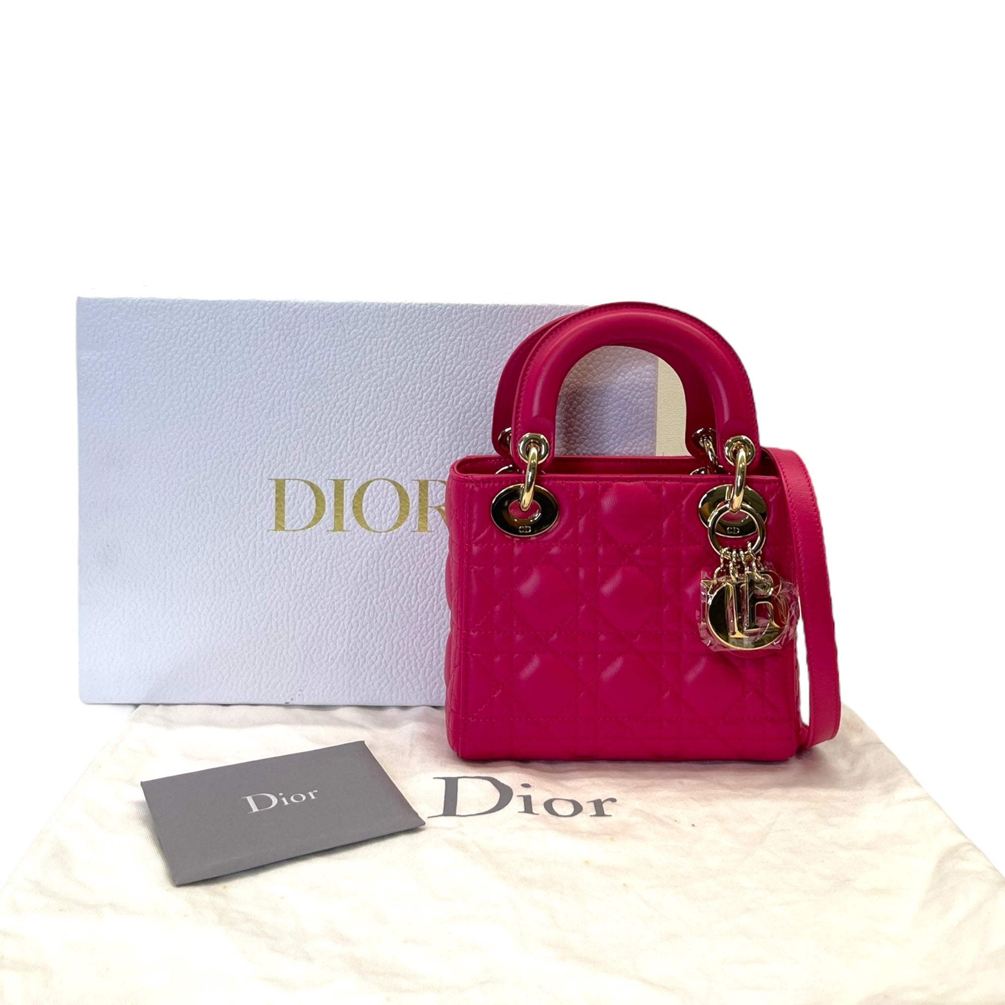 Dior Mini Cannage Lady Dior Bag