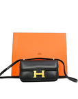 Hermes Constance Elan Black Epsom GHW
