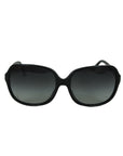 Sculpted acetate sunglasses