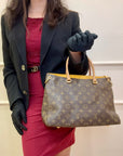Louis Vuitton Safran Monogram Canvas Pallas Bag