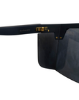 Dior Navy Blue Oblique DiorClub M1U Shield Sunglasses
