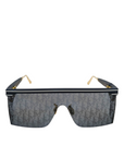 Dior Navy Blue Oblique DiorClub M1U Shield Sunglasses