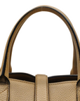 Gucci Tortilla Brown Pebbled Leather Large Jackie Tote Bag