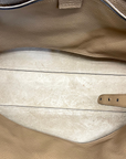 Gucci Tortilla Brown Pebbled Leather Large Jackie Tote Bag