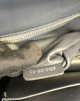 Christian Dior Diorama Medium Patent Blue Flap Bag
