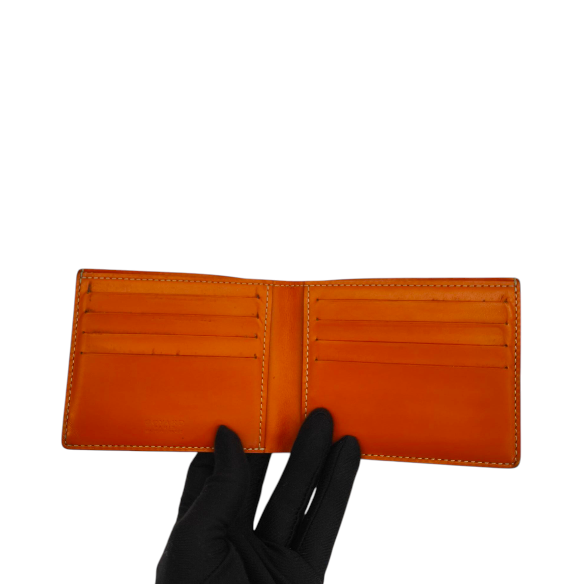 Goyard Victoire Wallet Orange