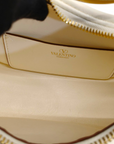 Valentino Moon Mini Hobo Gold Metallic Calfskin Handbag