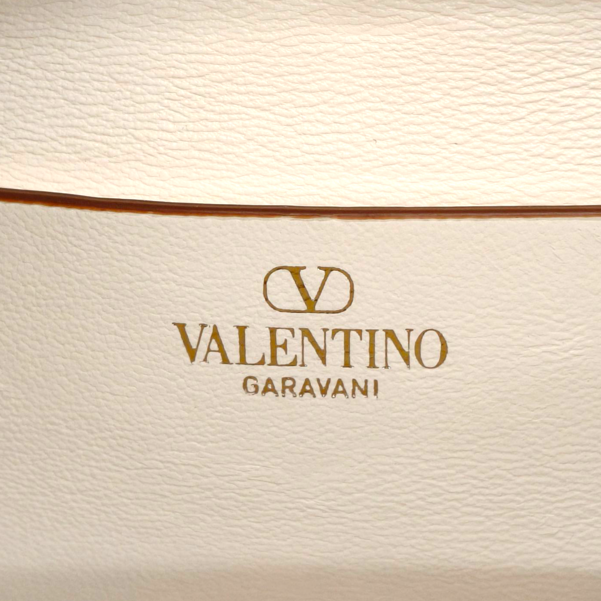 Valentino Moon Mini Hobo Gold Metallic Calfskin Handbag