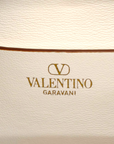 Valentino Moon Mini Hobo Gold Metallic Calfskin Handbag