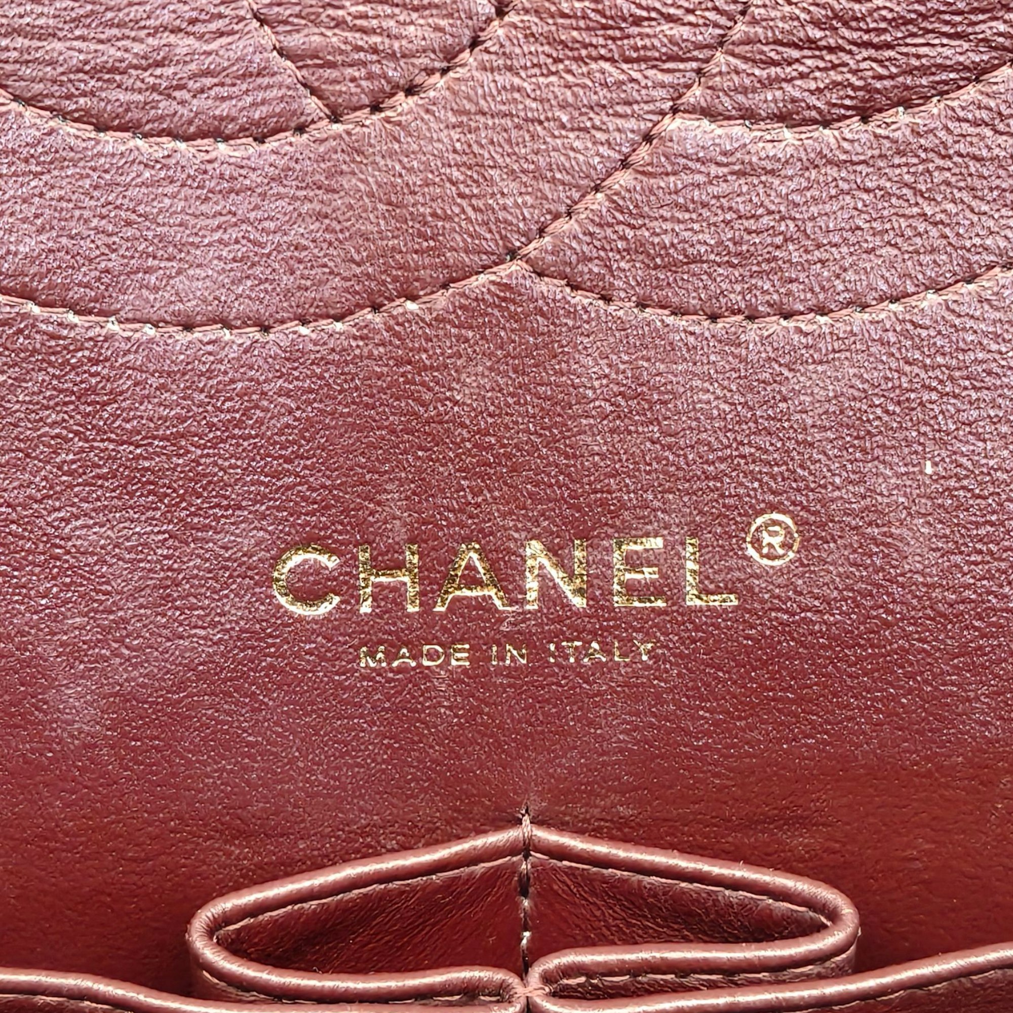 Chanel Black Quilted Caviar Leather Medium Classic Double Flap Bag