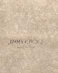 Jimmy Choo Dark Burgundy Leather Lockett Petite Crossbody Bag