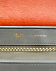 Celine Tri Colour Leather and Saude Medium Trapeza Bag