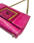 Jimmy Choo Snakeskin Shoulder Bag