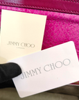 Jimmy Choo Snakeskin Shoulder Bag