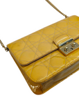 Christian Dior Cannage Patent Leather Miss Dior Promenade Bag