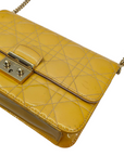 Christian Dior Cannage Patent Leather Miss Dior Promenade Bag