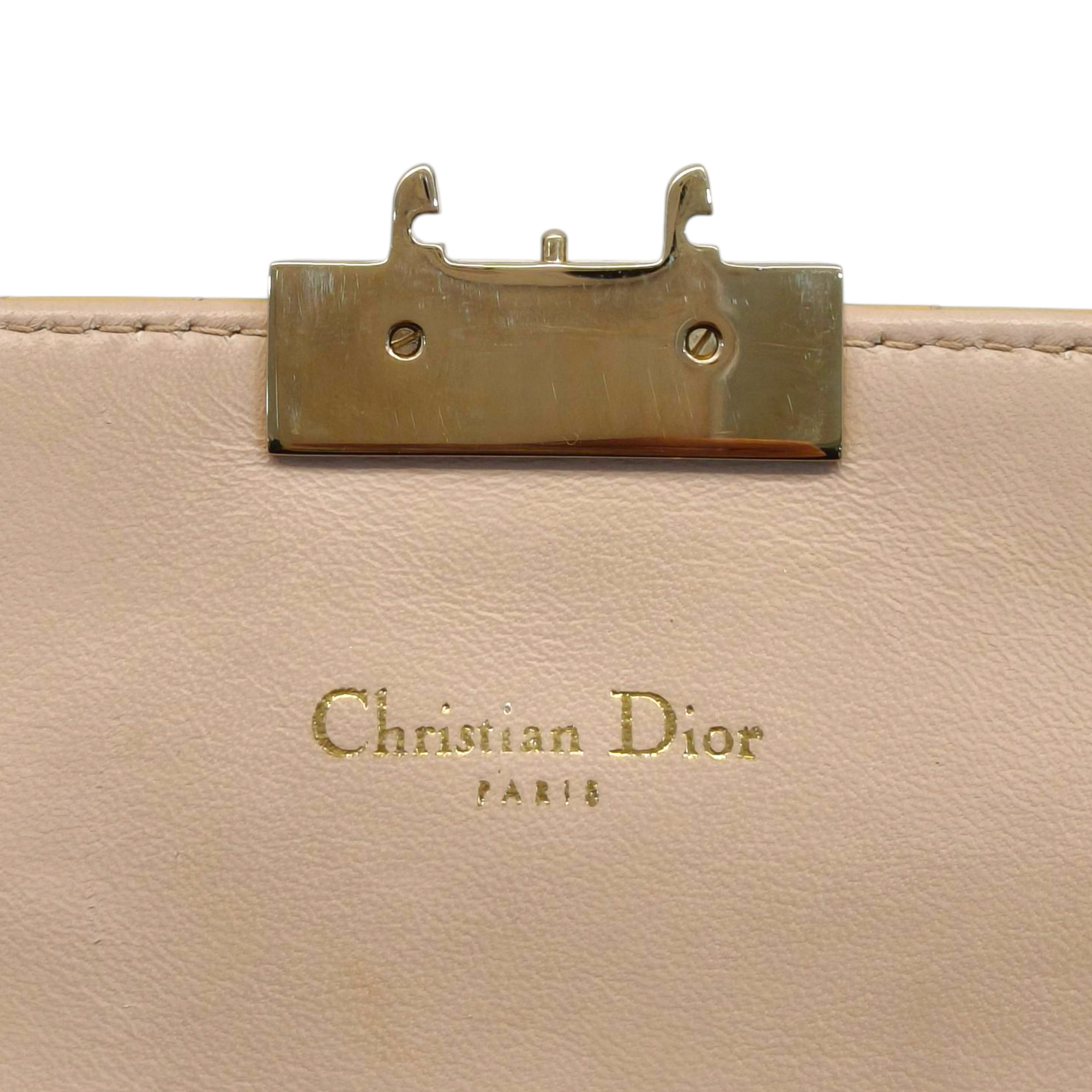 Christian Dior Cannage Patent Leather Miss Dior Promenade Bag