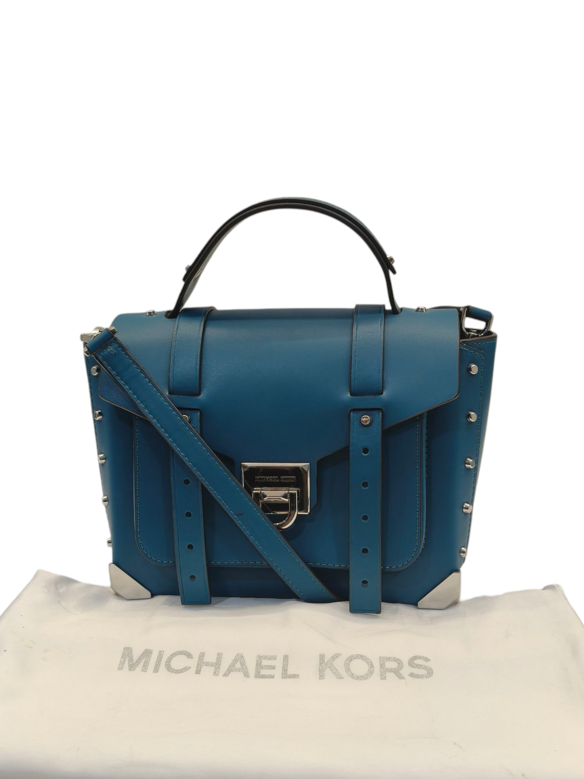 Michael Kors Manhattan Small Leather Crossbody Bag