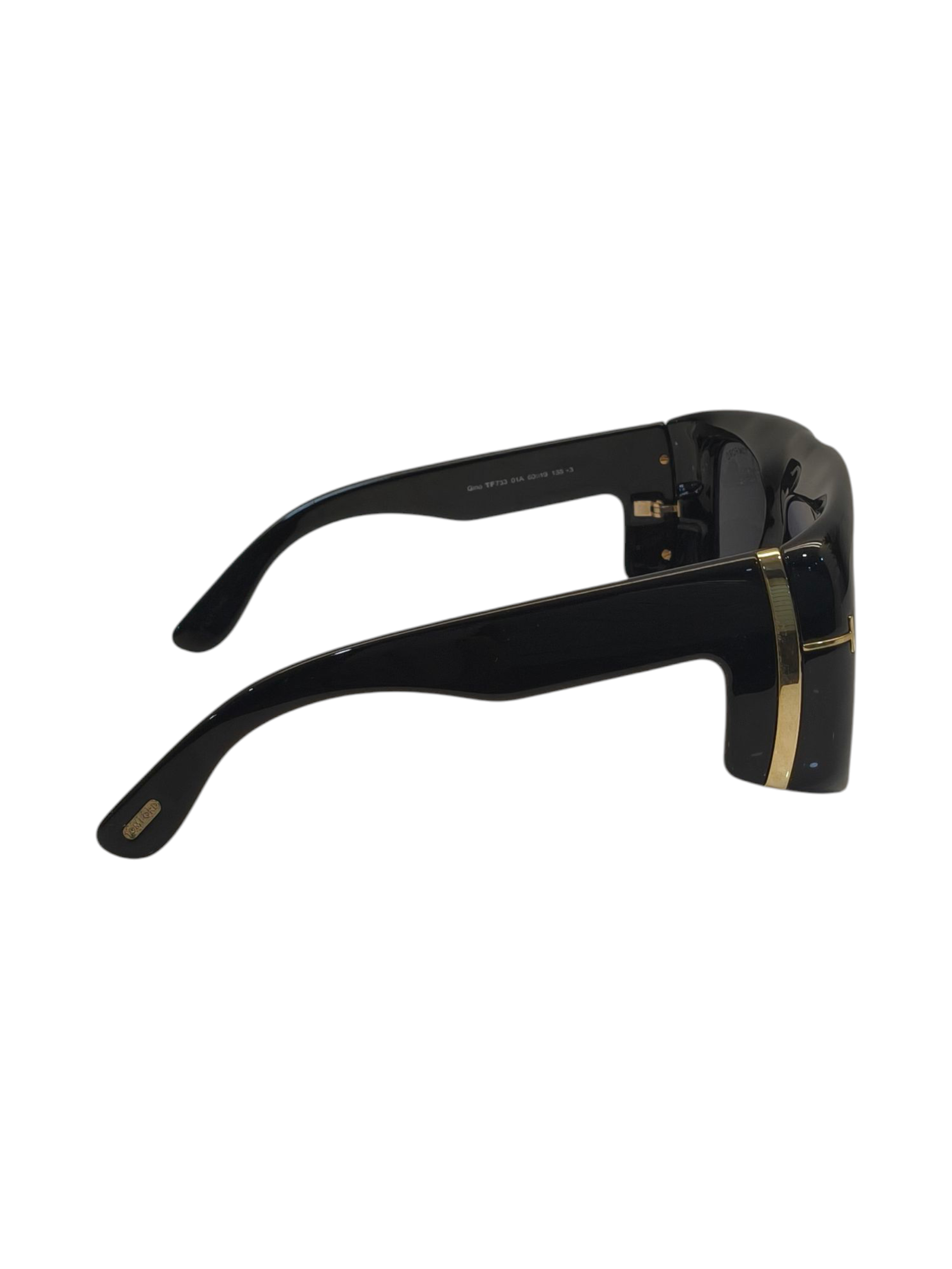 Tom Ford Gino Sunglasses FT0733 01A 60