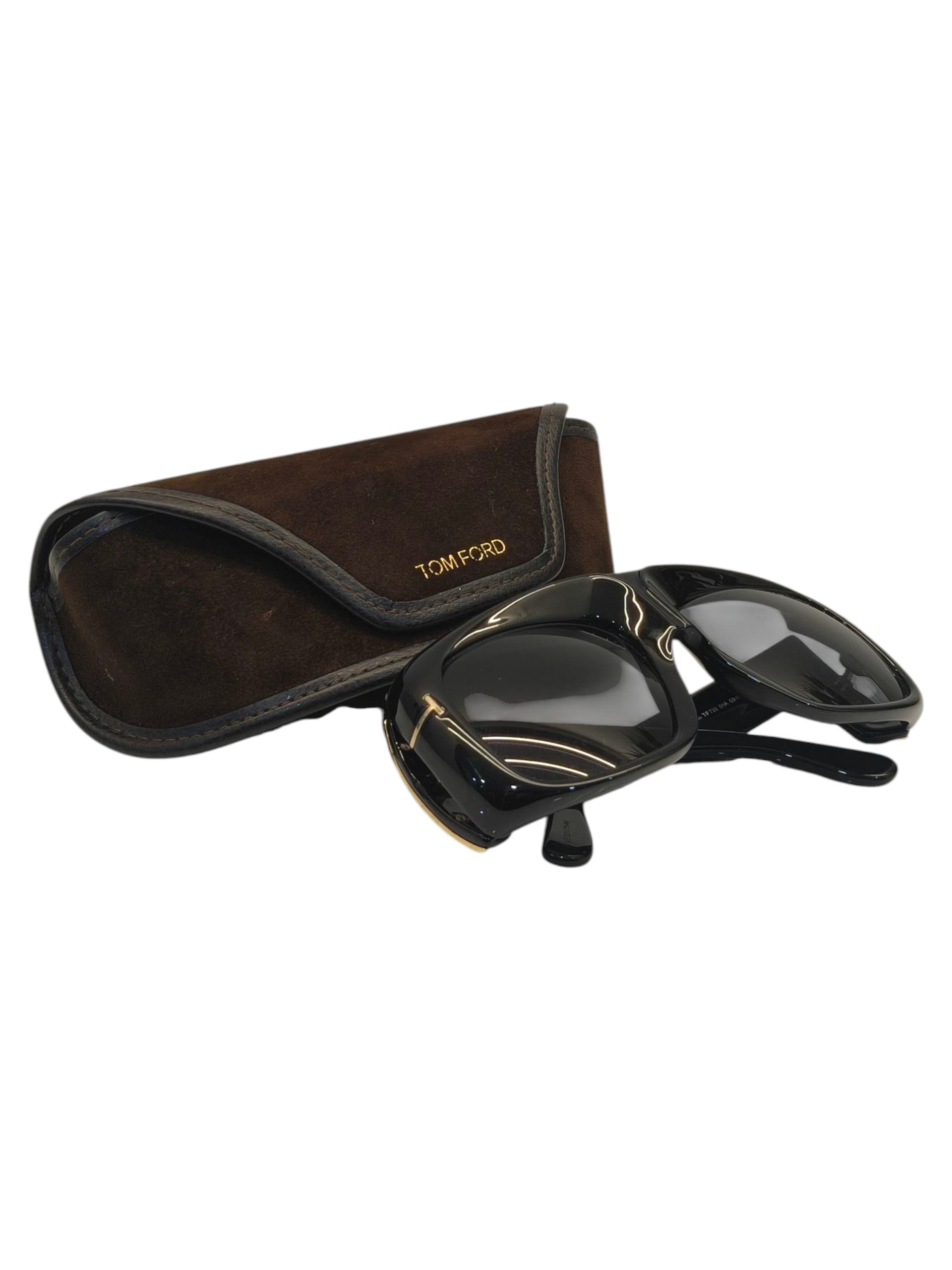Tom Ford Gino Sunglasses FT0733 01A 60