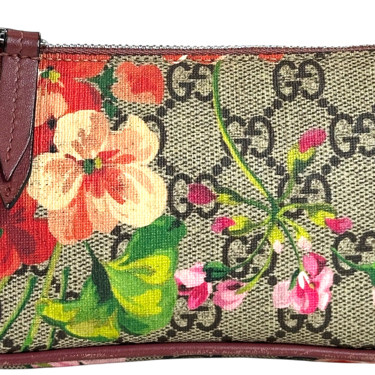 Gucci GG Supreme Blooms Mini Pochette