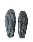 Gucci Web Horsebit Black Leather Loafers