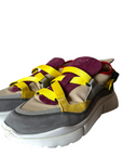 Chloe Sonnie Multicolor Mesh And Suede Sneakers