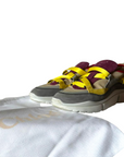 Chloe Sonnie Multicolor Mesh And Suede Sneakers