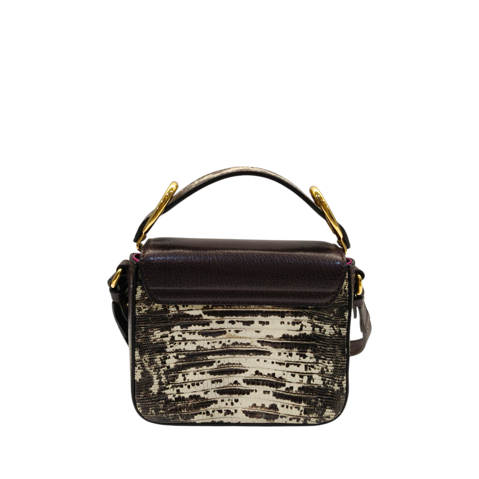 Chloé Purple Leather Handbag