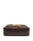 Chloé Purple Leather Handbag