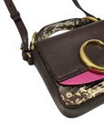 Chloé Purple Leather Handbag
