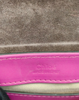 Chloé Purple Leather Handbag