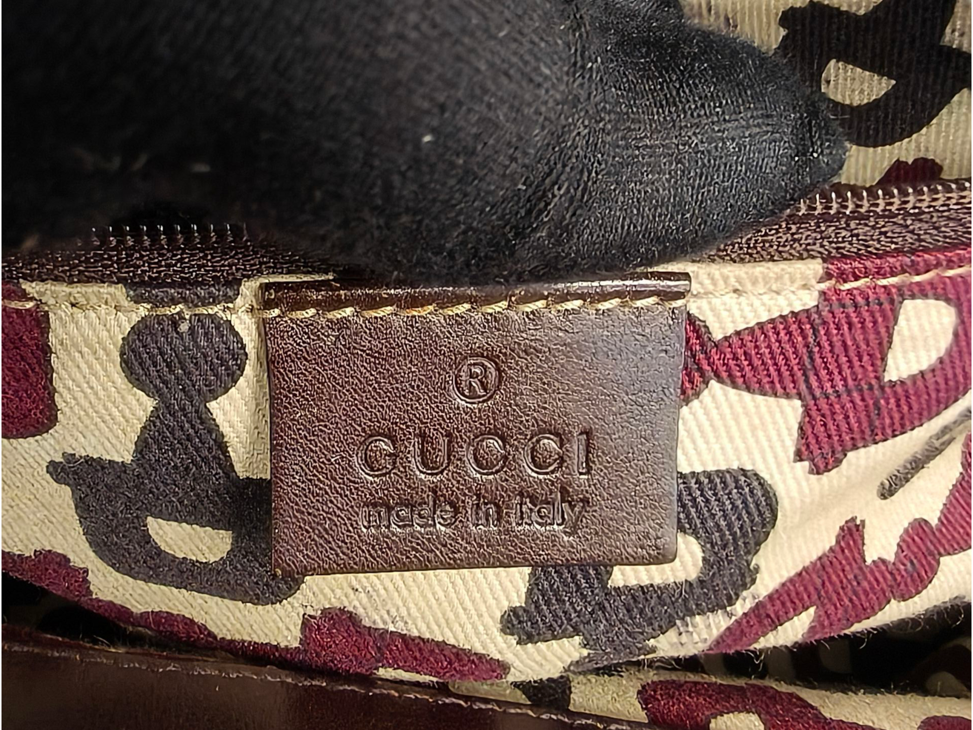 Gucci Brown Guccissima D Ring Leather Tote Bag