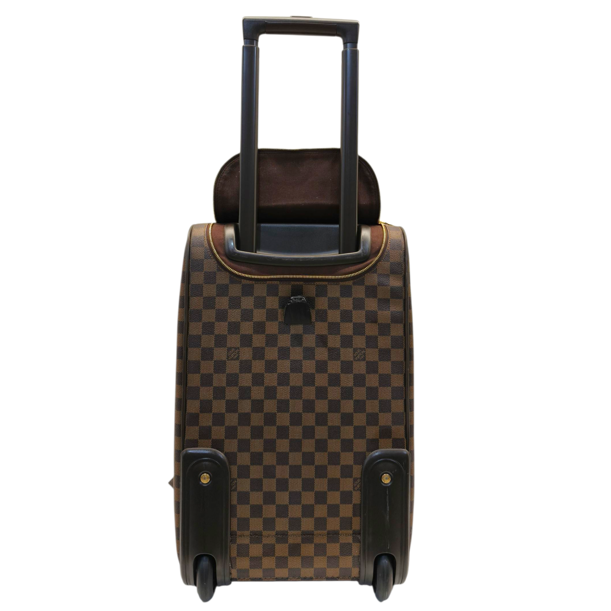 Louis Vuitton Damier Ebene Canvas Eole 50 Rolling Luggage
