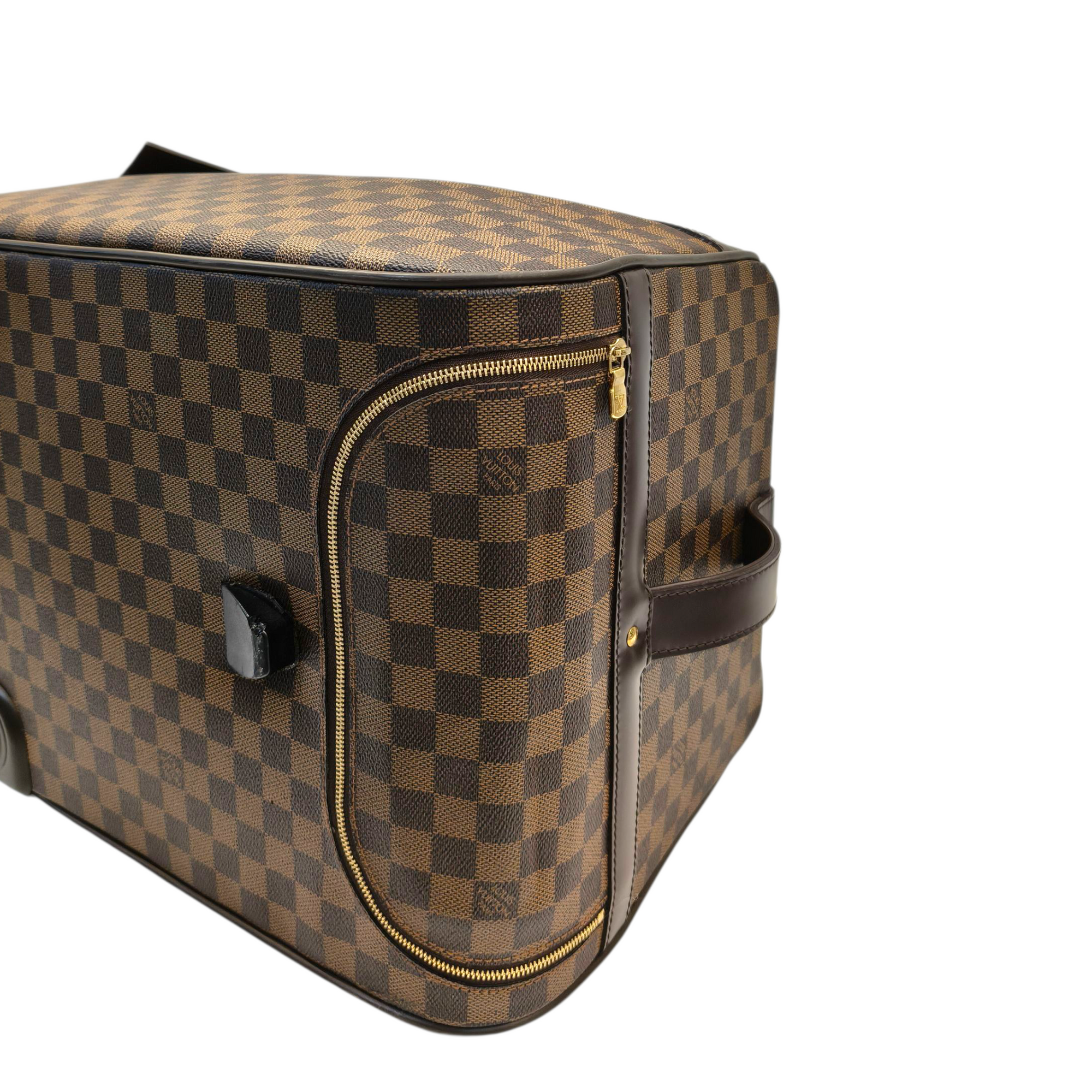 Louis Vuitton Damier Ebene Canvas Eole 50 Rolling Luggage