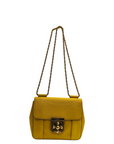 Chloe Mustard Leather Small Elsie Shoulder Bag