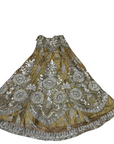 MANISH MALHOTRA BROWN EMBELLISHED LEHENGA SET