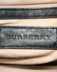 Burberry Beige Nova Check PVC Chester Boston Bag