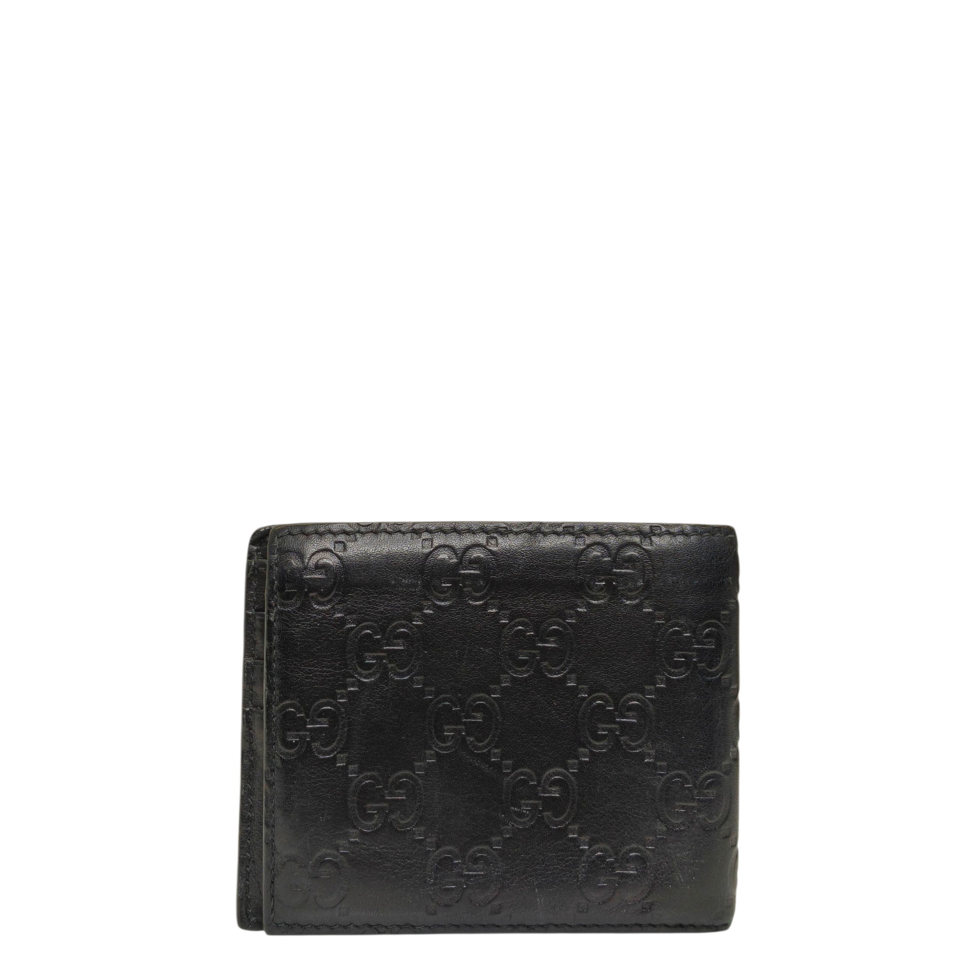 Gucci GG Supreme Leather Wallet