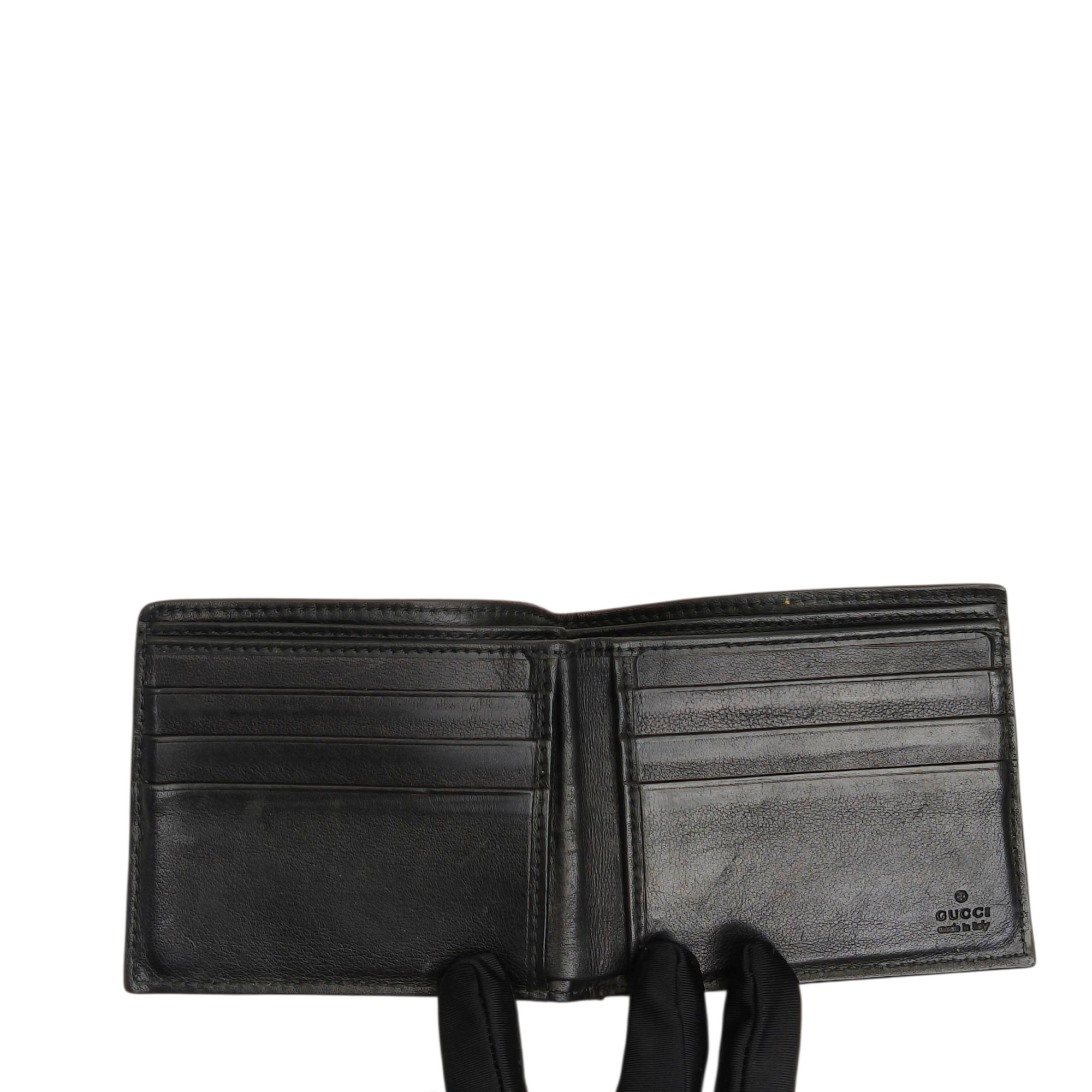Gucci GG Supreme Leather Wallet