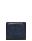 Fendi Blue Roman Leather Bifold Wallet