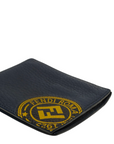 Fendi Blue Roman Leather Bifold Wallet