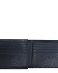 Fendi Blue Roman Leather Bifold Wallet