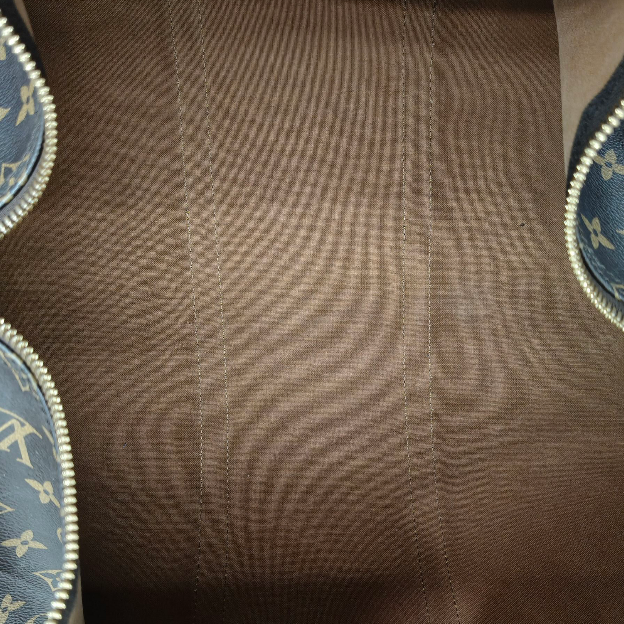 Louis Vuitton Monogram Keepall 55 Brown Bag