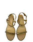 Christian Louboutin Beige Patent Leather Cataclou Sandals EU 39